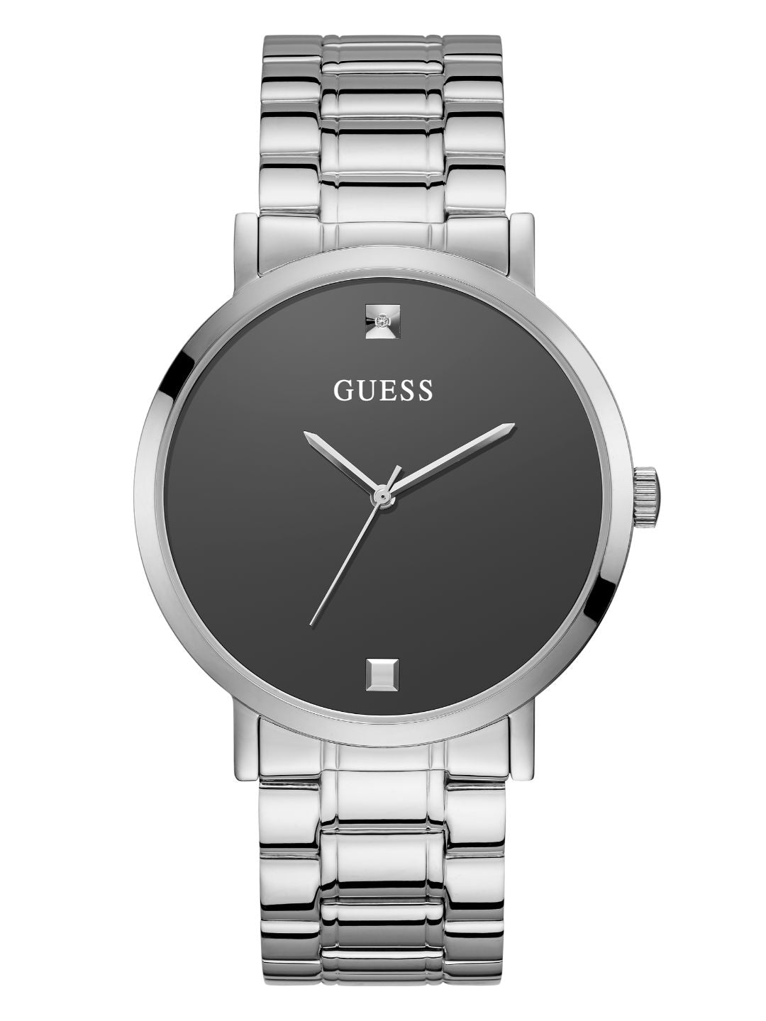 Guess Men's Black Dial Analog Watch W1315G1