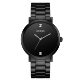 Guess Men 44 mm Quartz Analog Black Dial Black Stainless Steel Strap Watch W1315G3