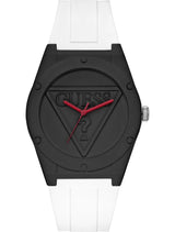Guess 42 mm Ladies Black/Gunmetal Analog Watch W1319L1