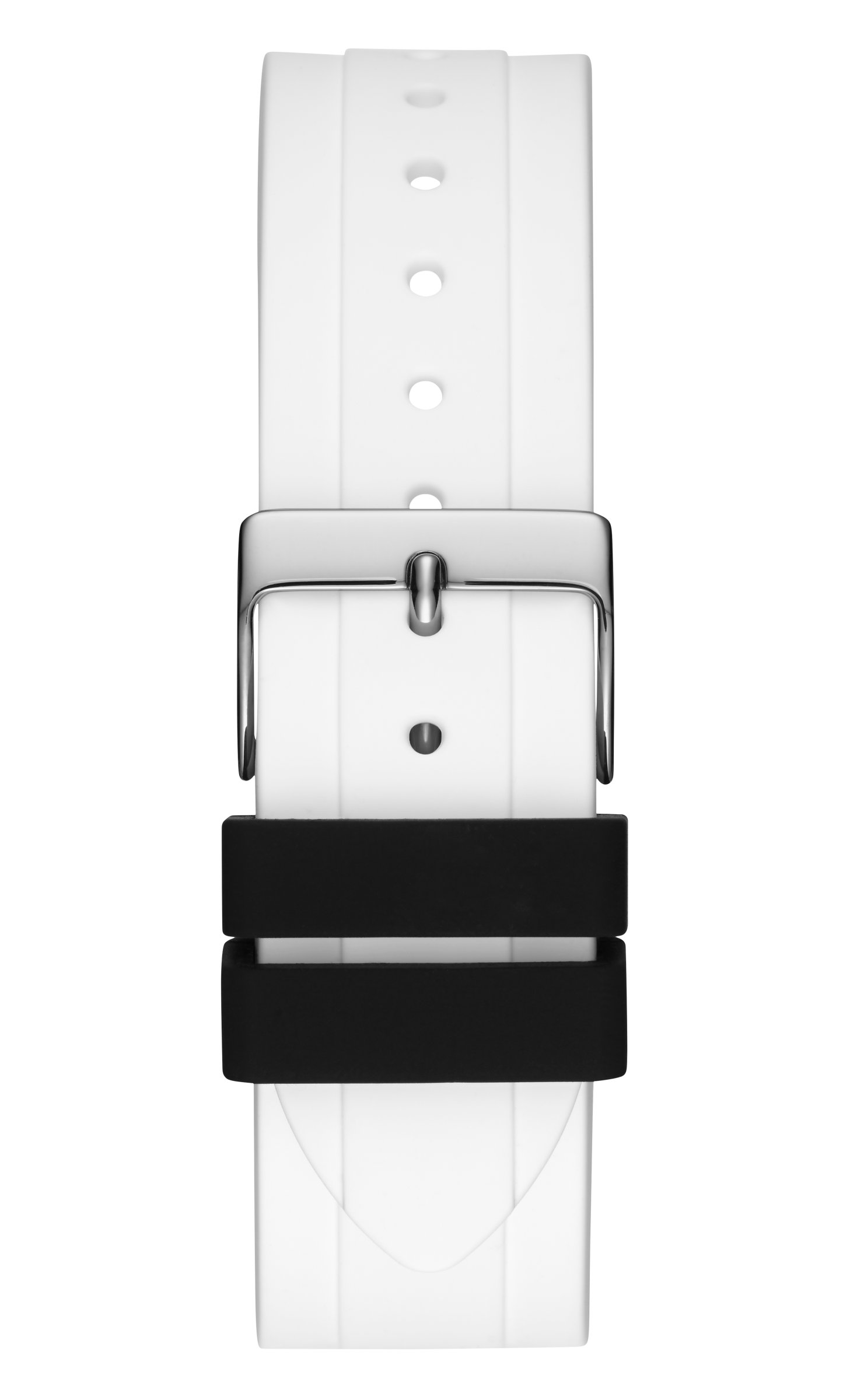 Guess 42 mm Ladies Black/Gunmetal Analog Watch W1319L1