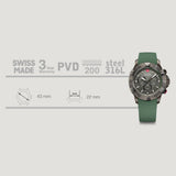 Wenger Seaforce Chrono 43 mm Black Dial Men Watch 01.0643.127