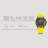Wenger Seaforce Chrono 43 mm Black Dial Men Watch 01.0643.129
