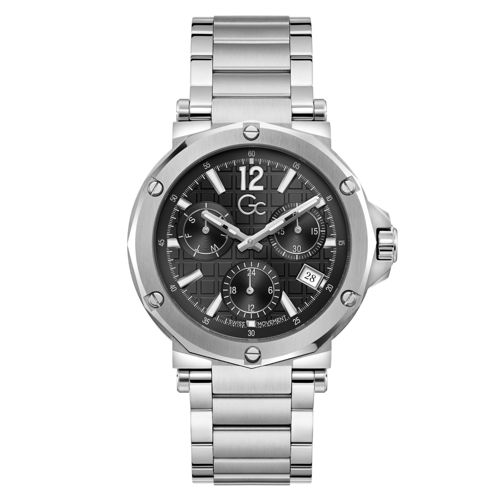 Guess Collection Spirit Quartz Men 44 mm Watch Y53010G2M