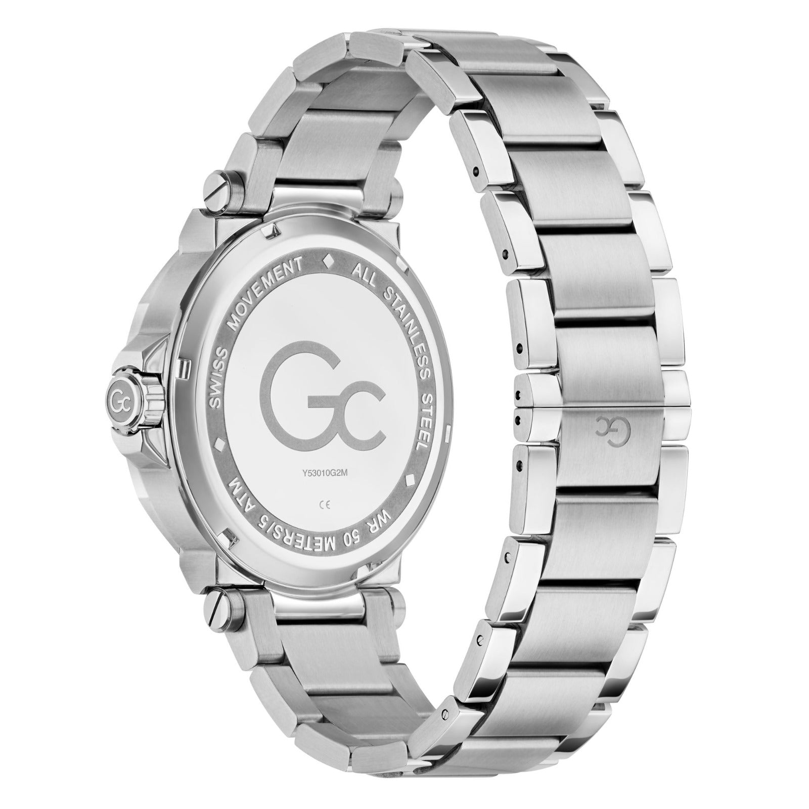 Guess Collection Spirit Quartz Men 44 mm Watch Y53010G2M