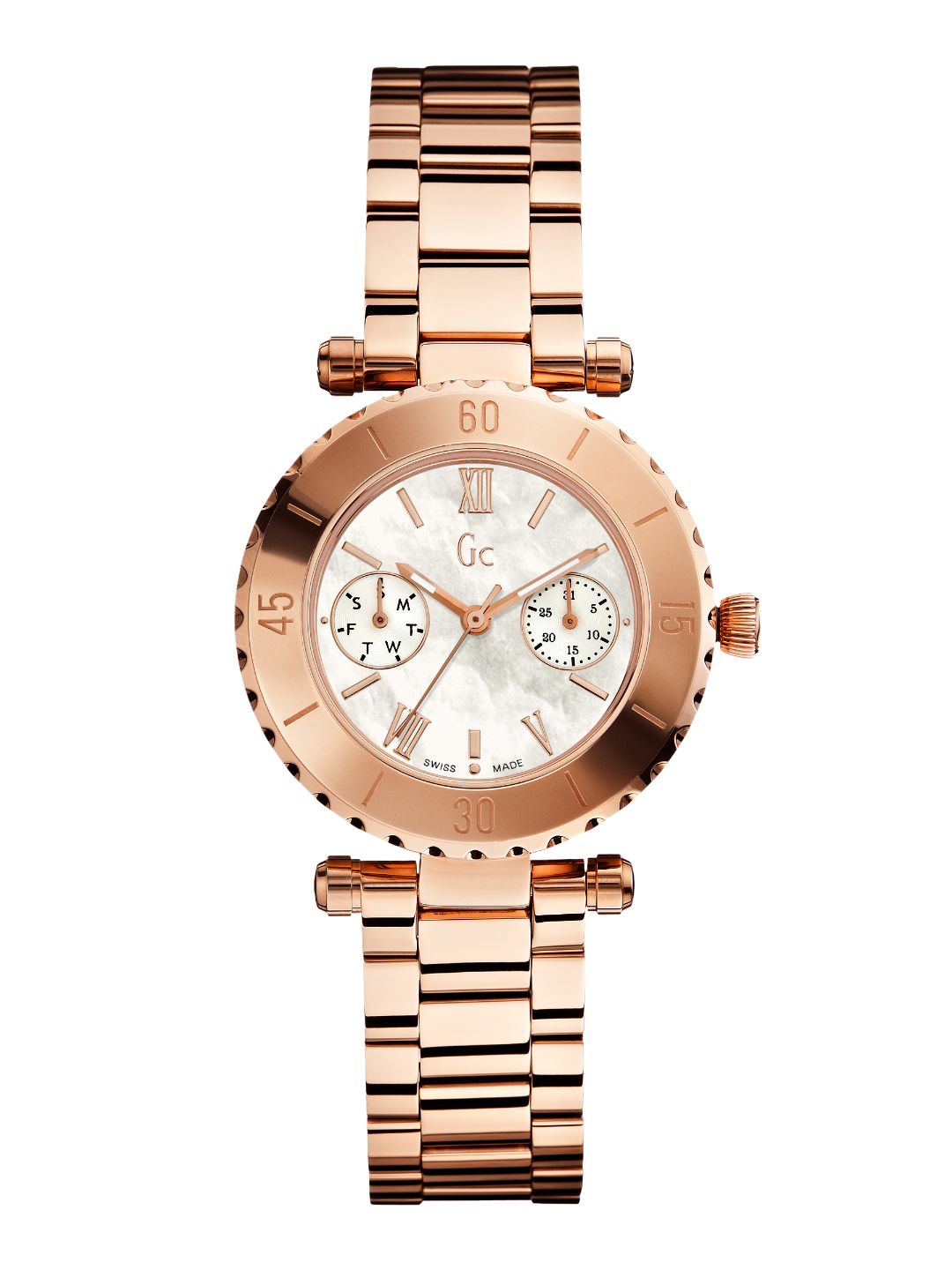 Guess Collection 34 mm Ladies Wrist Watch White X35011L1S