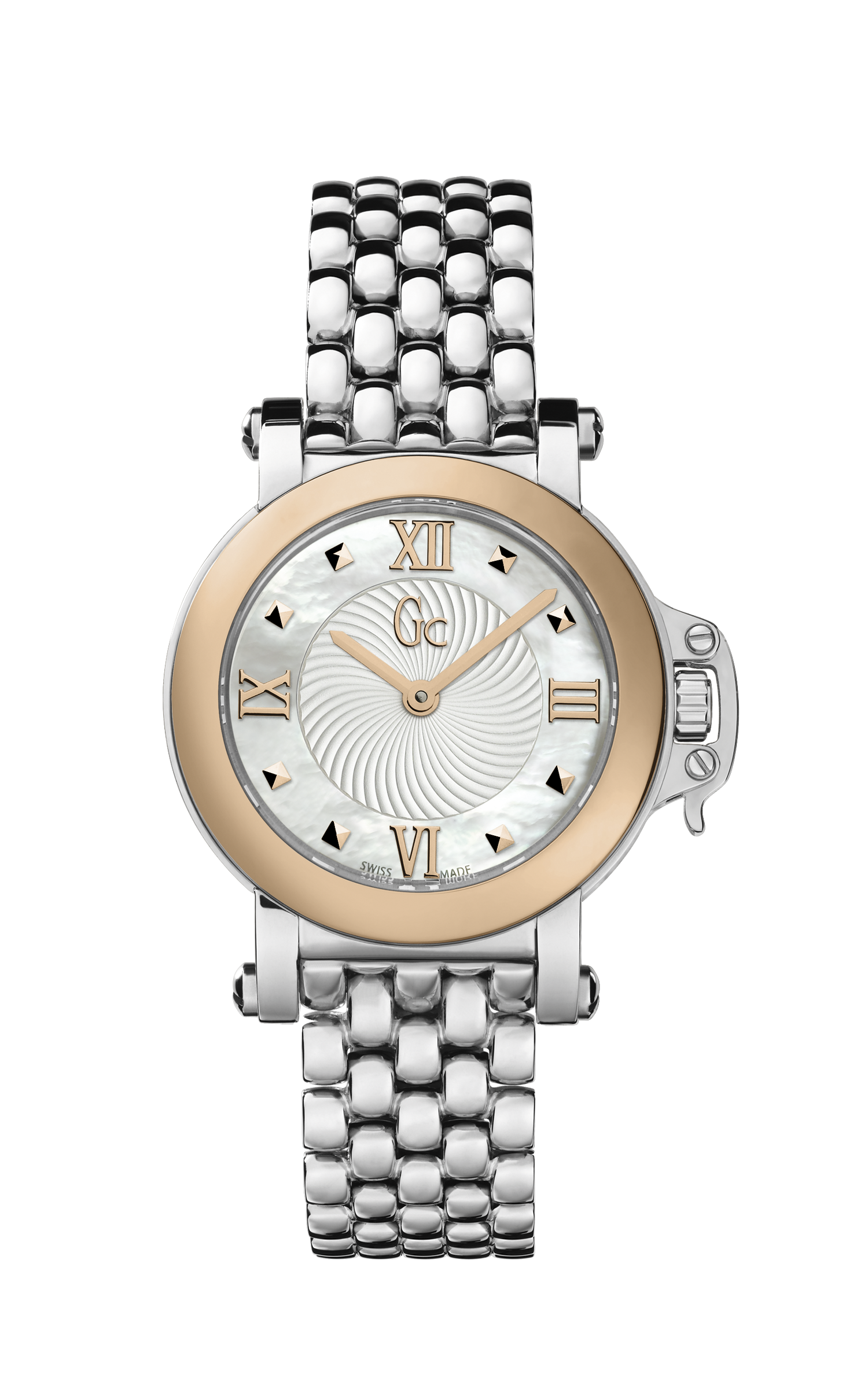 Guess Collection 30 mm Ladies Wrist Watch White X52001L1S