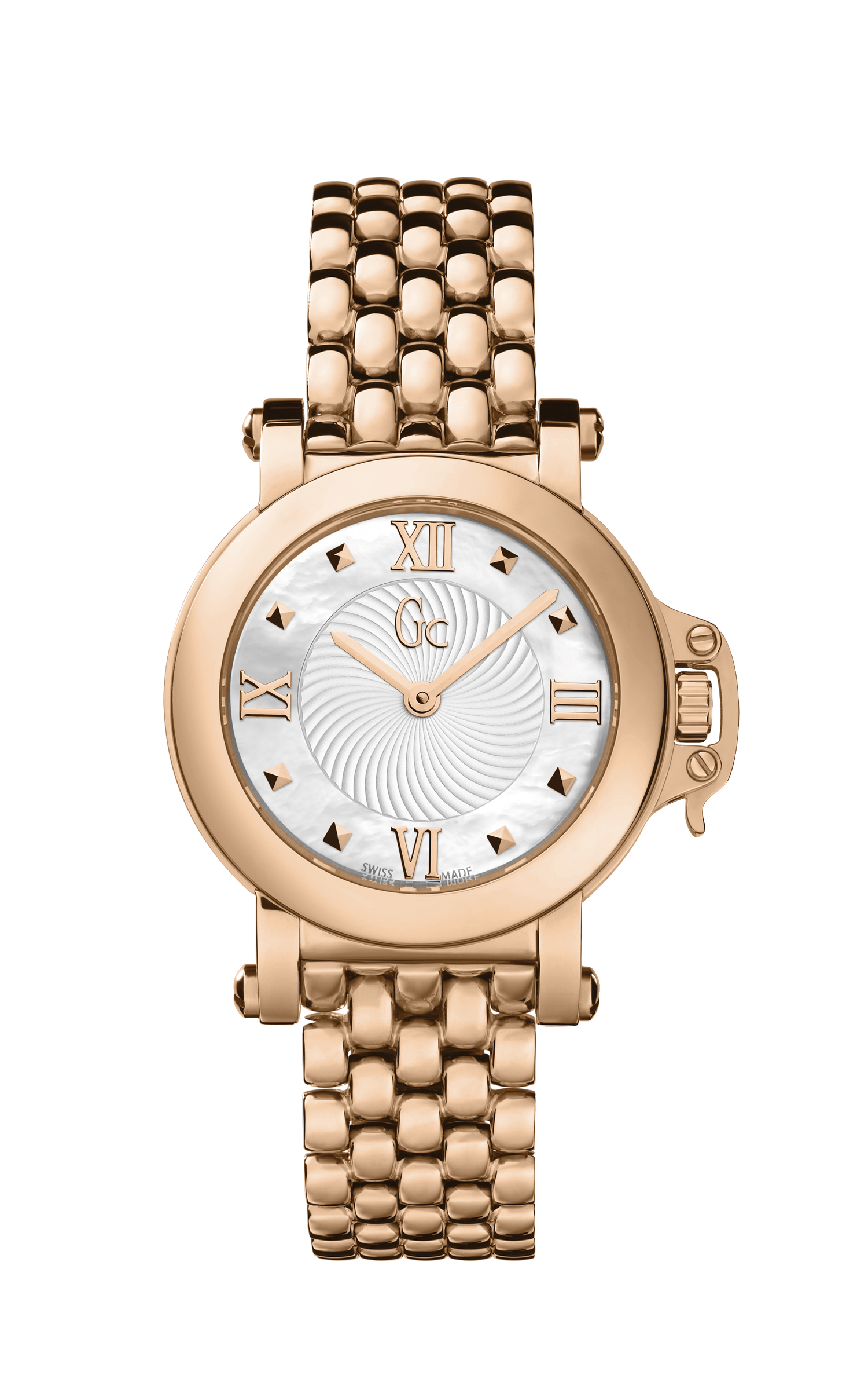 Guess Collection 30 mm Ladies Wrist Watch White X52003L1S