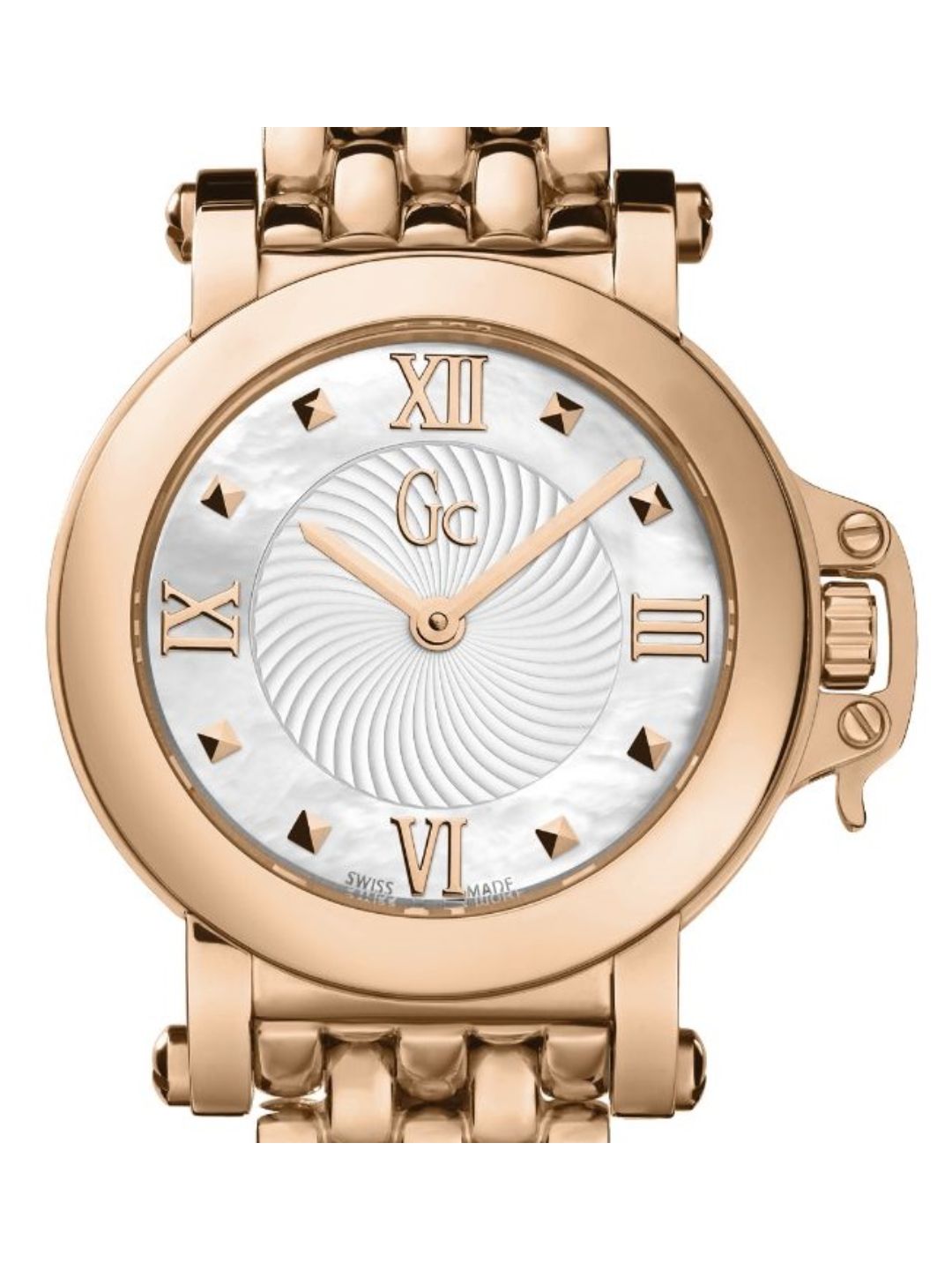 Guess Collection 30 mm Ladies Wrist Watch White X52003L1S