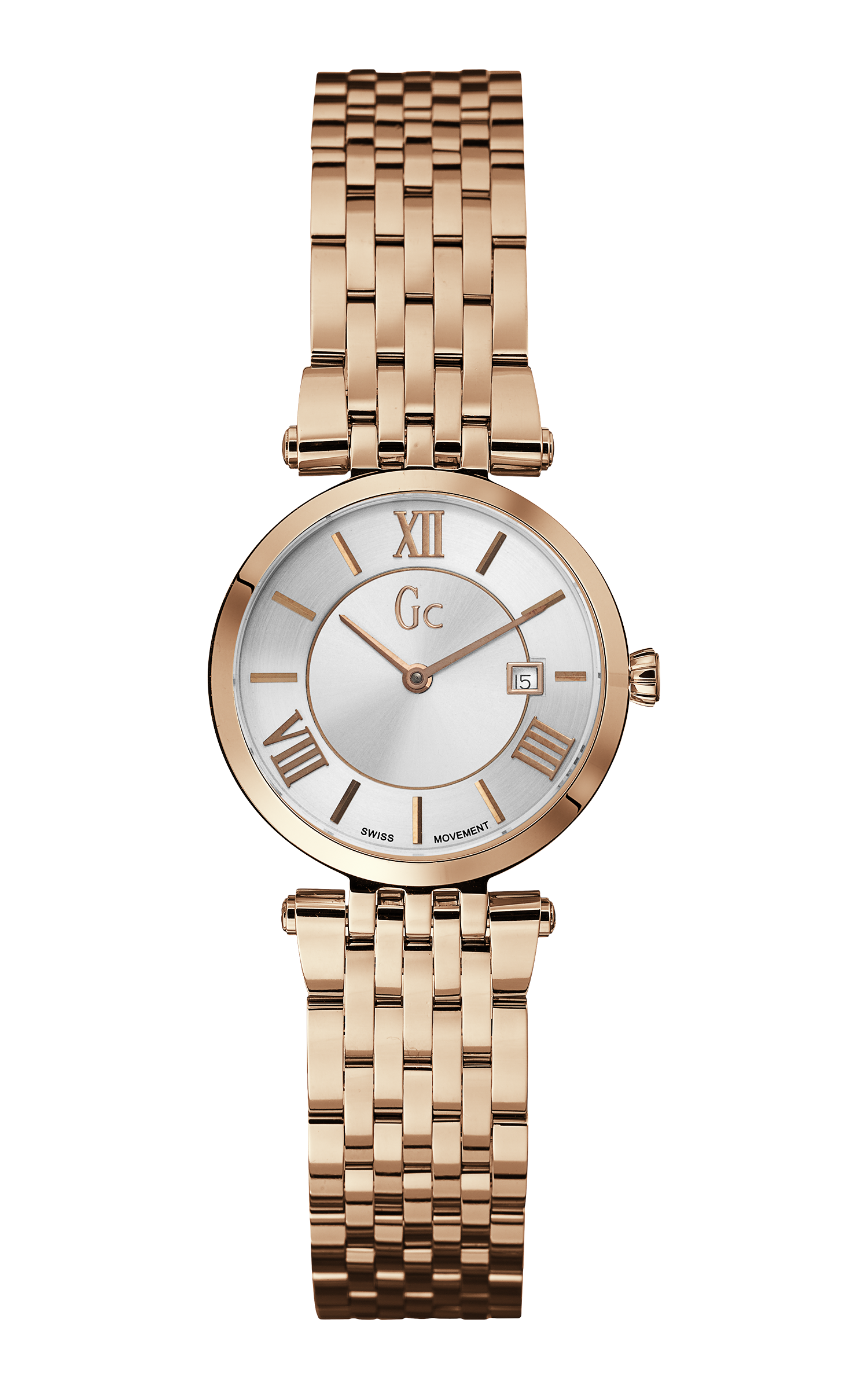 Guess Collection 28 mm Ladies Wrist Watch Silver X57003L1S