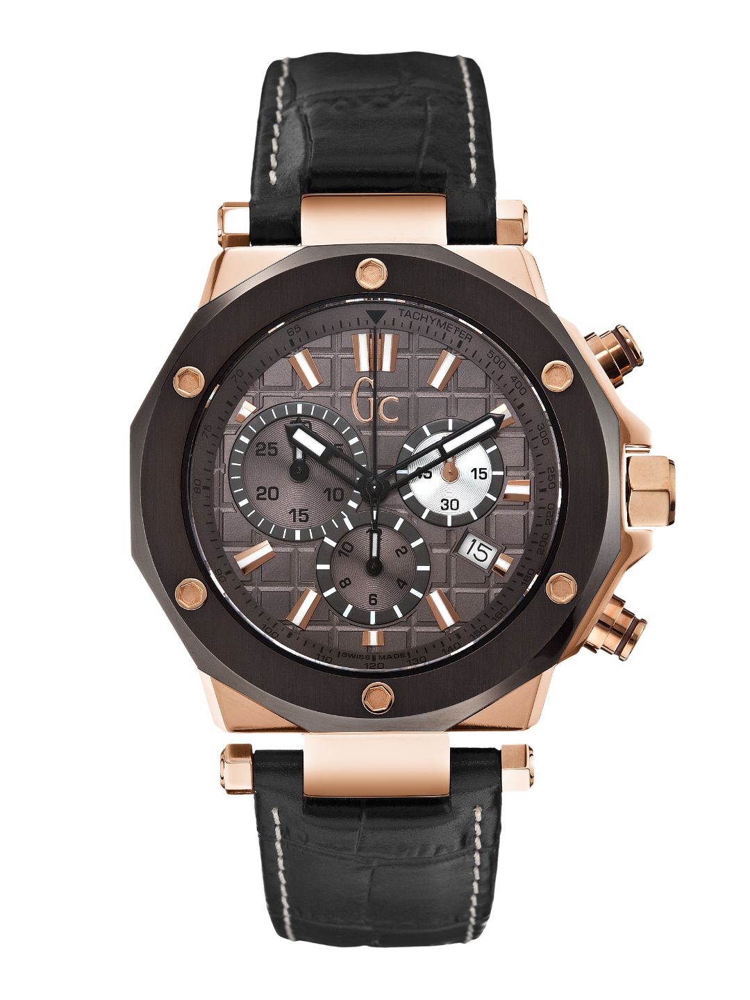 Guess Collection 43 mm Gents Wrist Watch Taupe X72024G5S