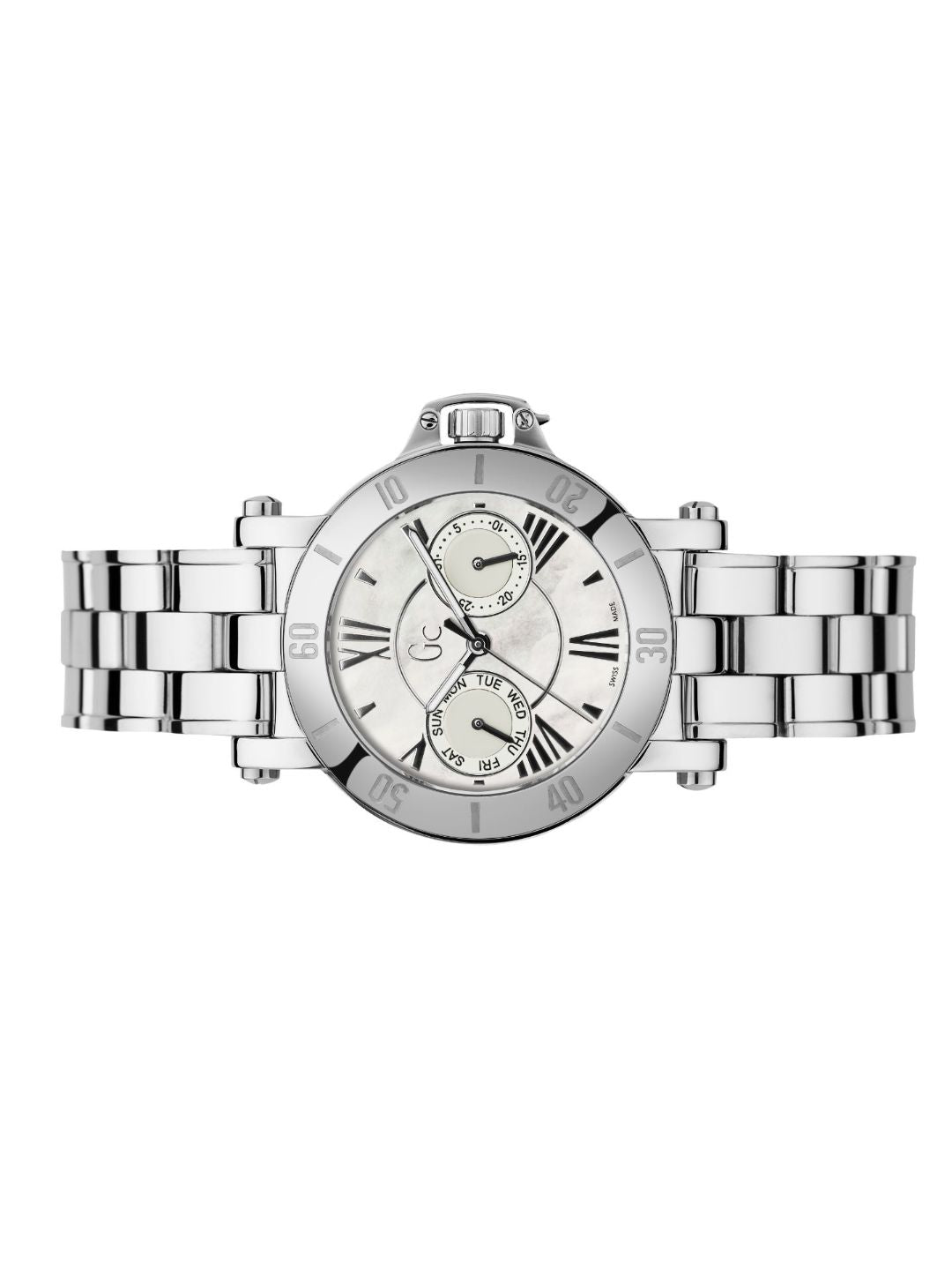 Guess Collection 34 mm Ladies Wrist Watch White X74001L1S