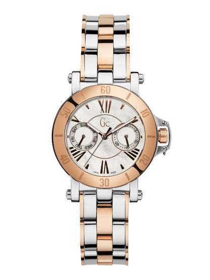 GC Ladies Wrist Watch White - X74002L1S