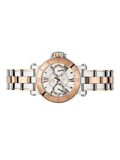 GC Ladies Wrist Watch White - X74002L1S