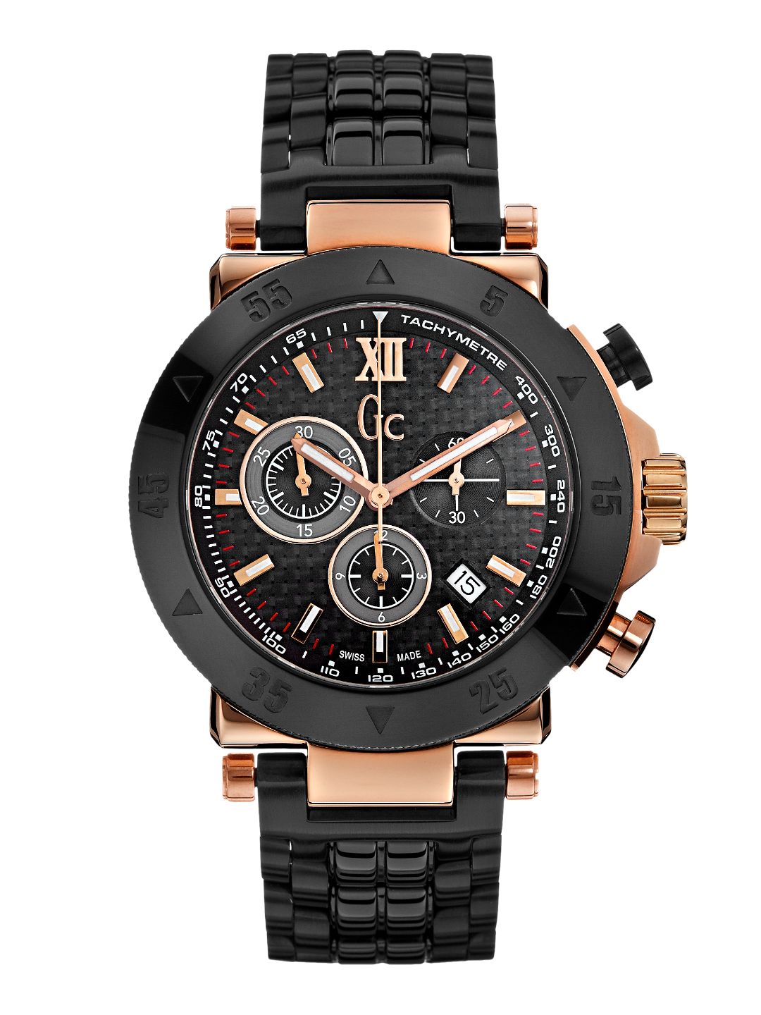Guess Collection 44 mm Gents Wrist Watch Black X90006G2S