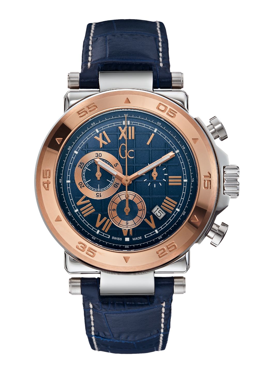 Guess Collection 44 mm Gents Wrist Watch Blue X90015G7S