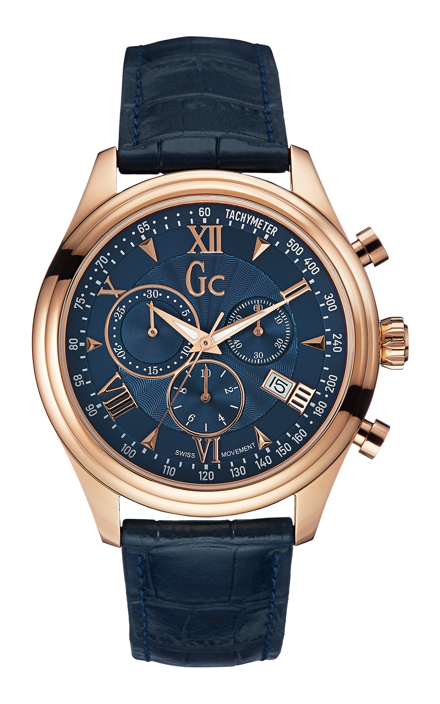 GC Gents Wrist Watch Blue - Y04008G7