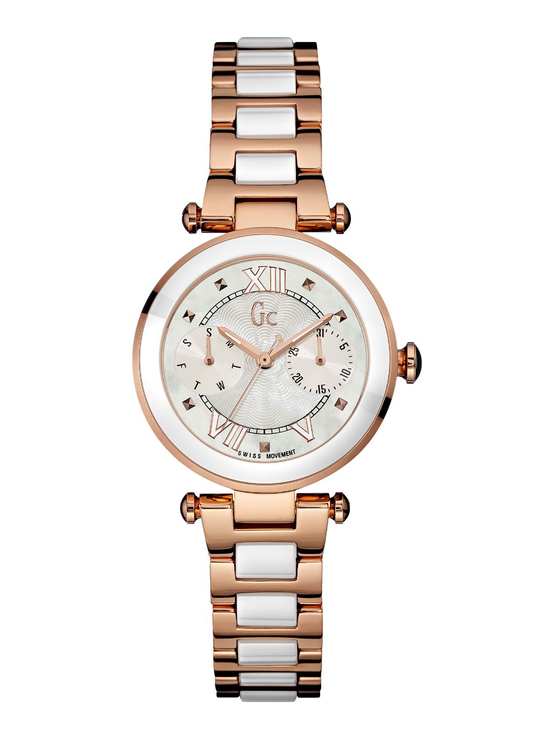 GC Ladies Wrist Watch White - Y06004L1