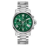 Guess Collection Esquire Green Round Dial Analog Men Watch Y08013G9MM