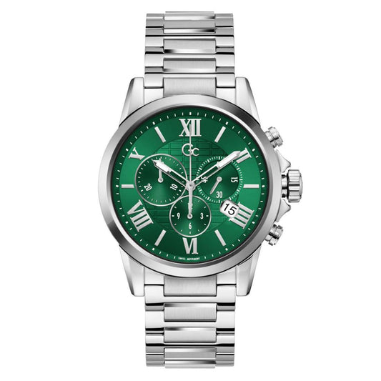 GC Gcc Esquire Green Round Dial Analog Men Watch - Y08013G9MM