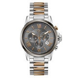 Guess Collection Esquire Grey Round Dial Analog Men Watch Y08015G5MM