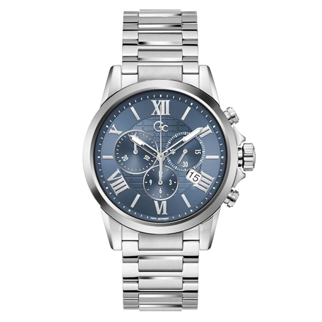 Guess Collection Chronograph Blue Dial Men's Watch Y08016G7MM
