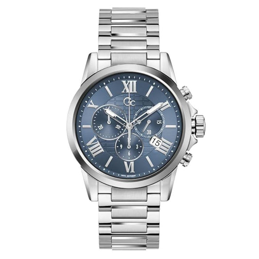 GC Chronograph Blue Dial Men's Watch-Y08016G7MM
