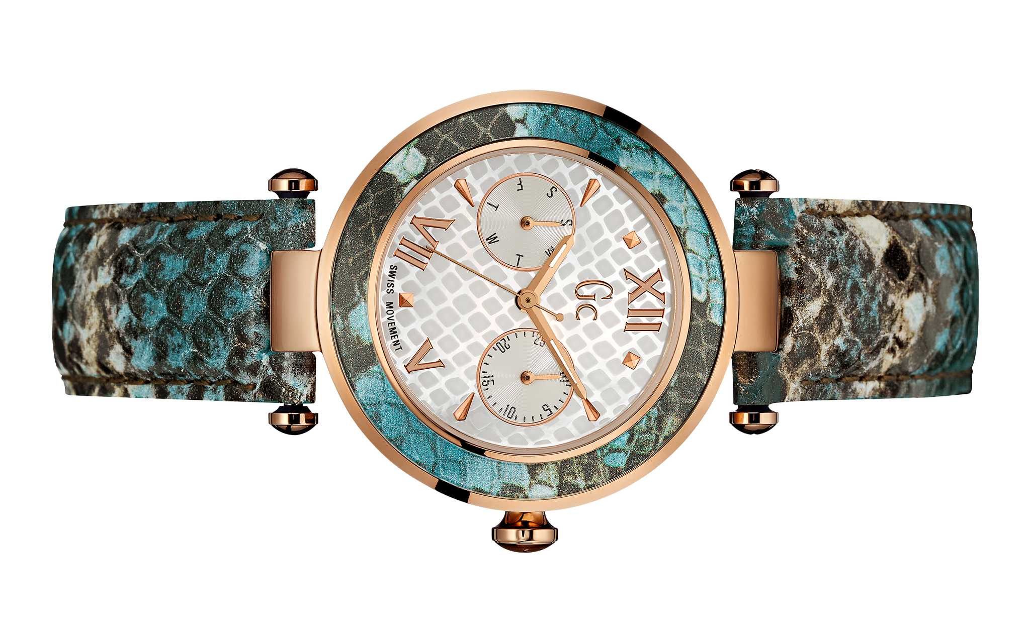 Guess Collection 36 mm White Dial Ladies Watch Y09002L1