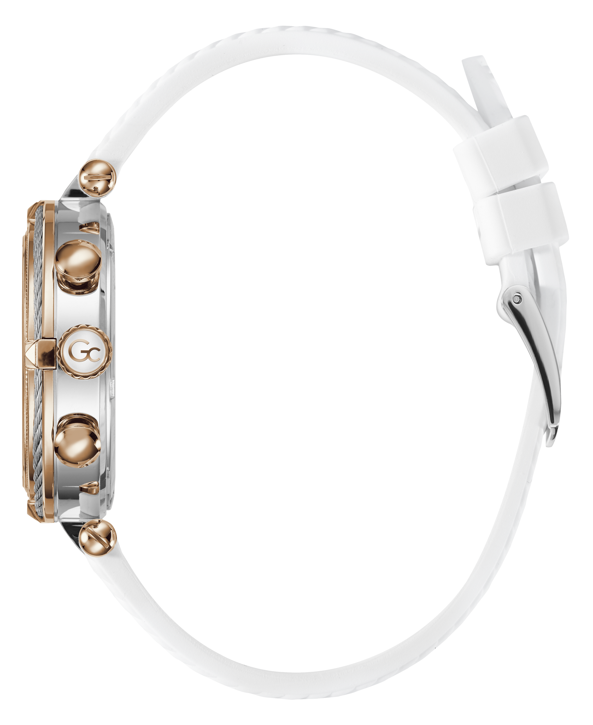 Guess Collection 38 mm Ladies Wrist Watch White Y16004L1Mf