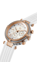 Guess Collection 38 mm Ladies Wrist Watch White Y16004L1