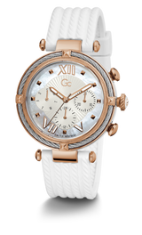 Guess Collection 38 mm Ladies Wrist Watch White Y16004L1Mf