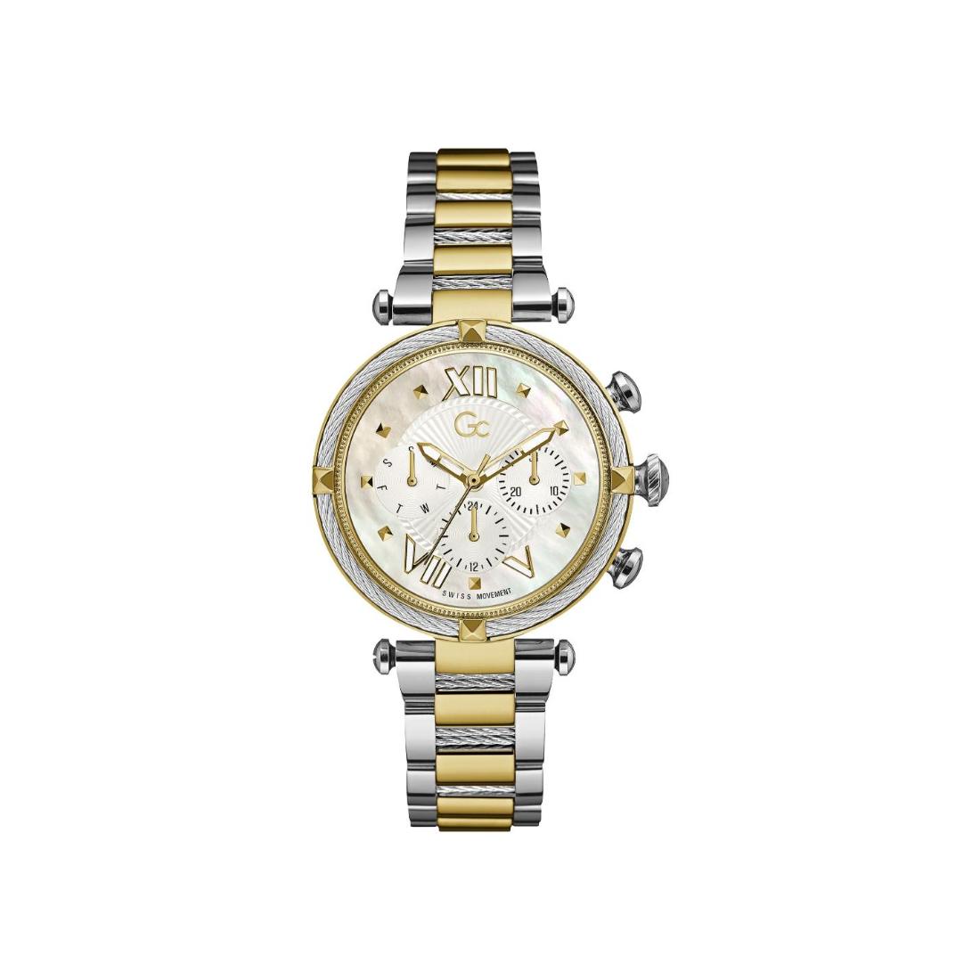 Guess Collection Women White Dial 38 mm Analog Watch Y16020L1MF