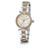 Guess Collection CableChic 32 mm White Dial Women Analog Watch Y18002L1MF