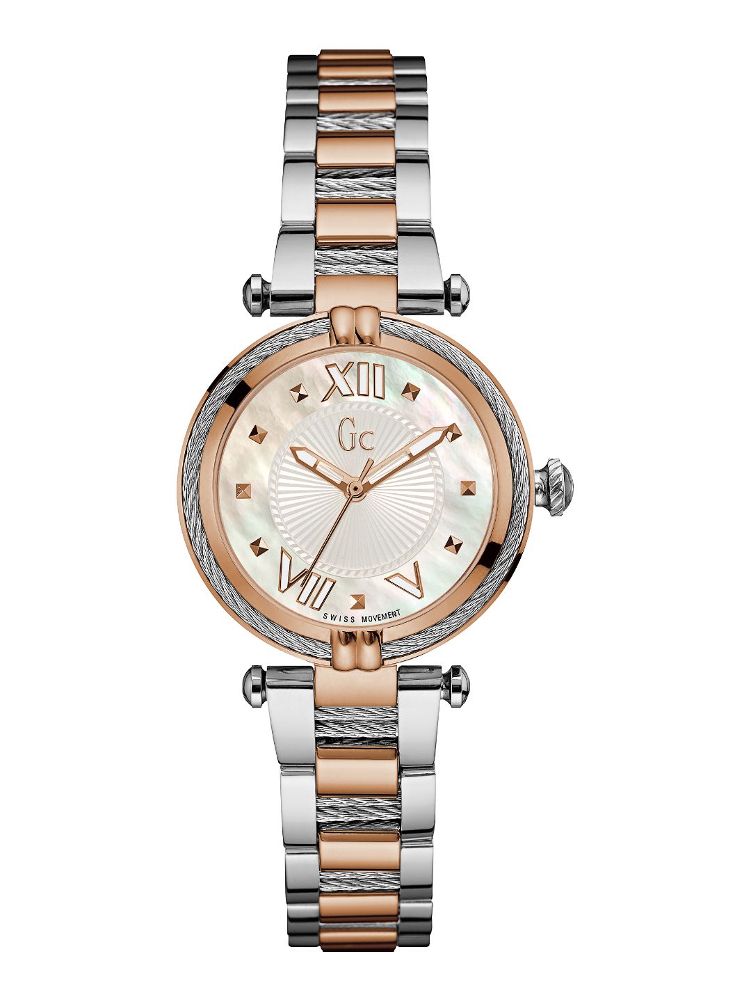 Guess Collection 32 mm Ladies Wrist Watch White Y18002L1