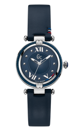 Guess Collection 32 mm Blue Dial Quartz Analog Women Watch Y18018L7MF