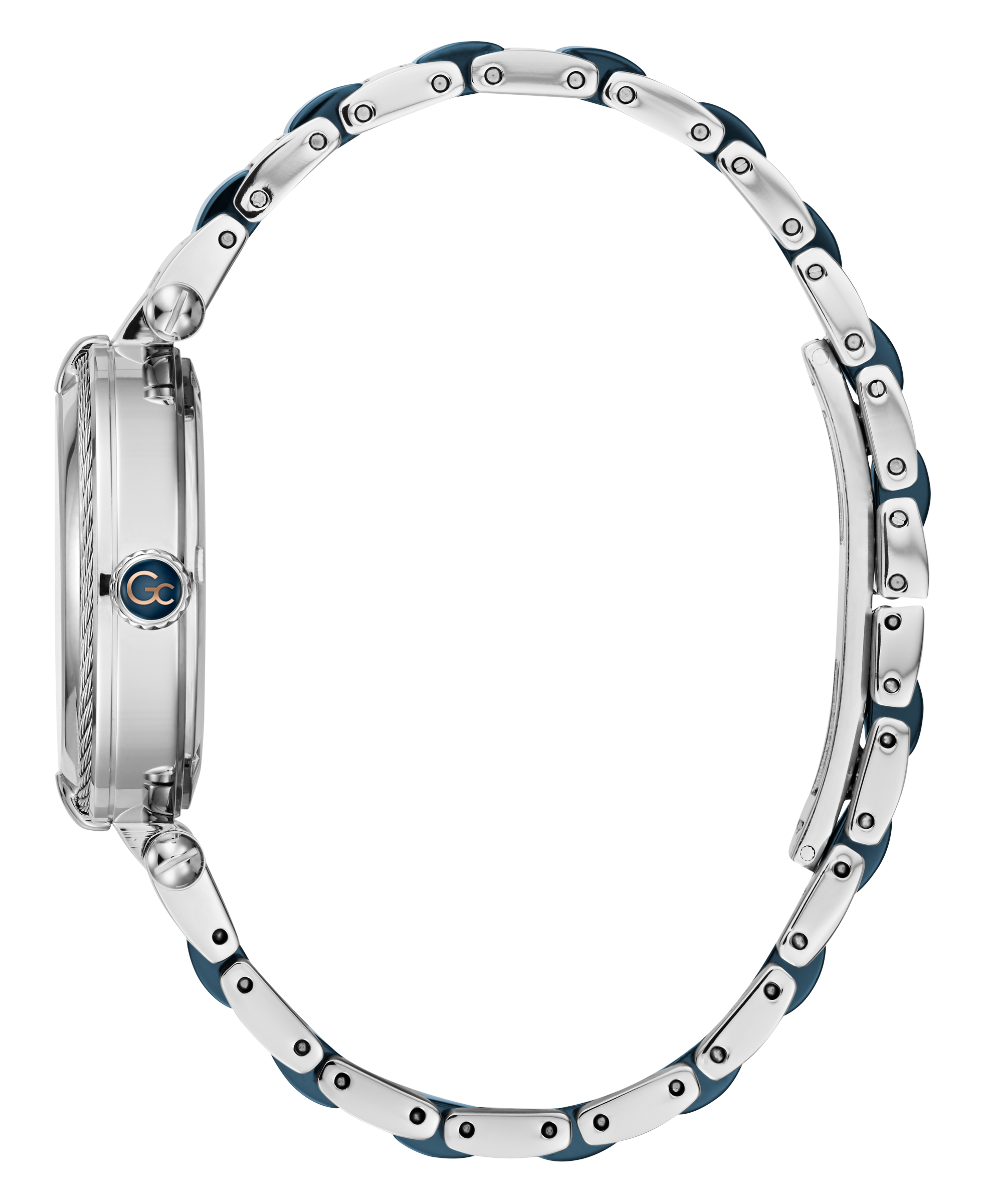 Guess Collection 32 mm Blue Dial Ladies Watch Y18019L7MF