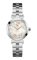 Guess Collection 34 mm White Dial Ladies Watch Y19001L1