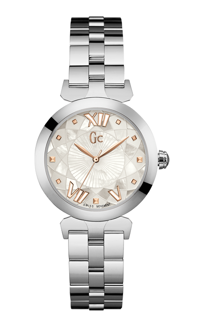 GC White Dial Ladies Watch - Y19001L1