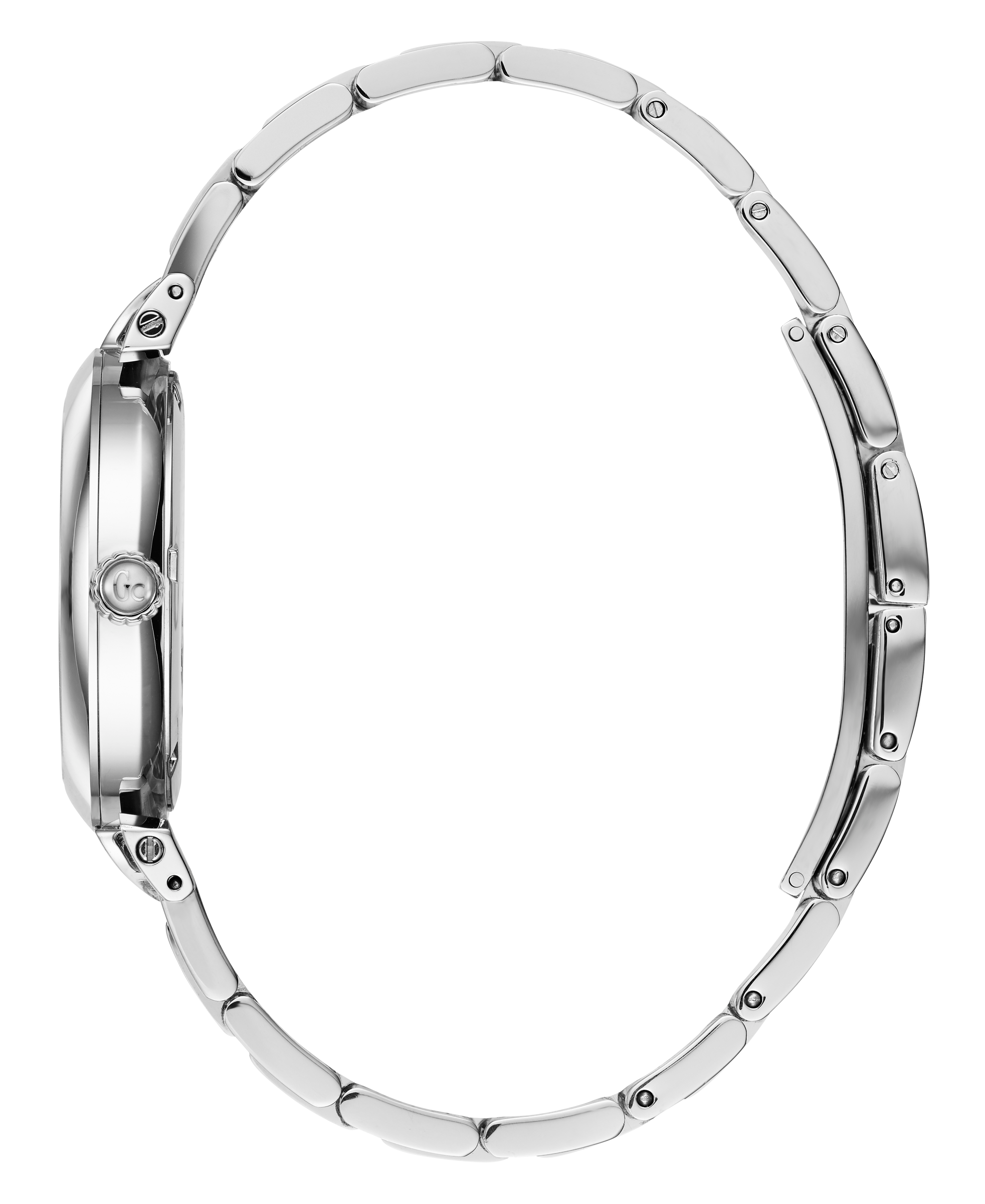 Guess Collection 34 mm White Dial Ladies Watch Y19001L1