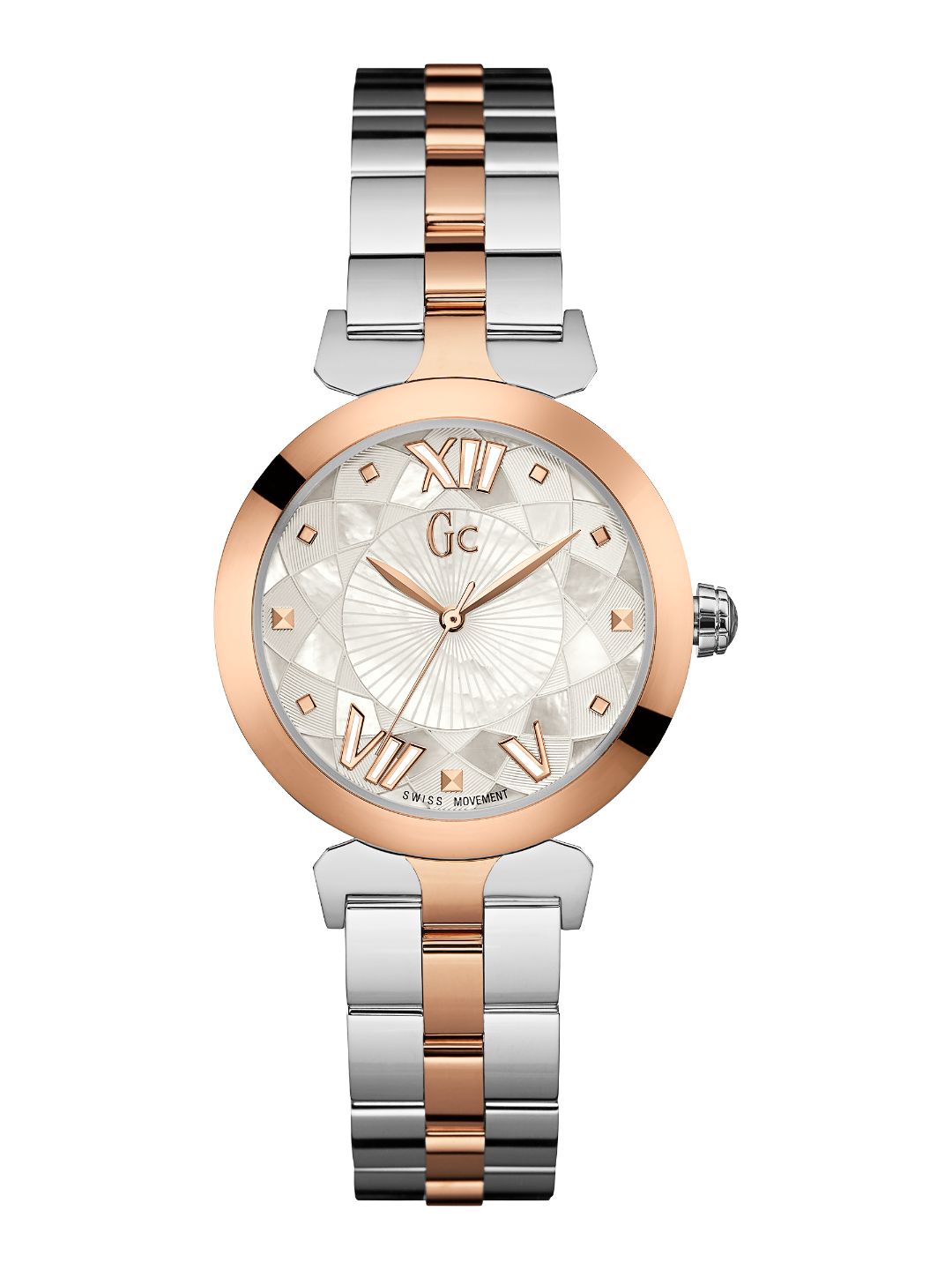 Guess Collection 34 mm Ladies Wrist Watch White Y19002L1