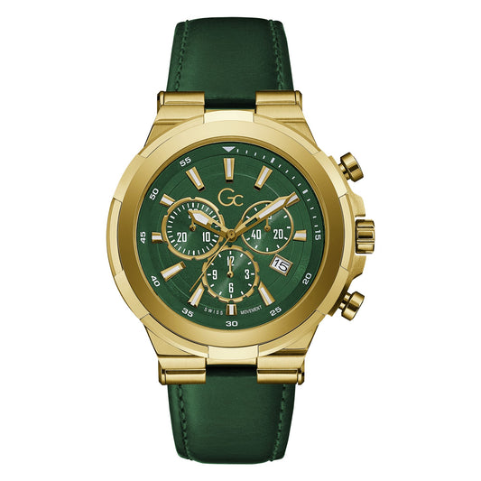 GC Green Dial Chrono 44 mm Men's Watch Y23015G9MF