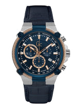 Guess Collection 44 mm Gents Wrist Watch Blue Y24001G7