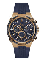 Guess Collection 44 mm Gents Wrist Watch Blue Y24006G7