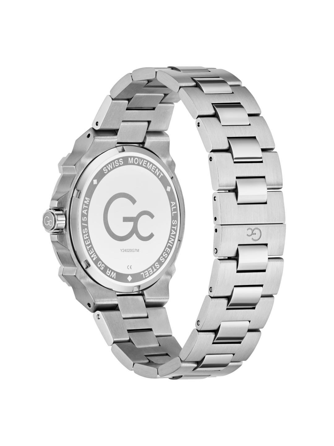 Guess Collection Sportchic 42 mm Blue Dial Men Chrono Watch Y24020G7M