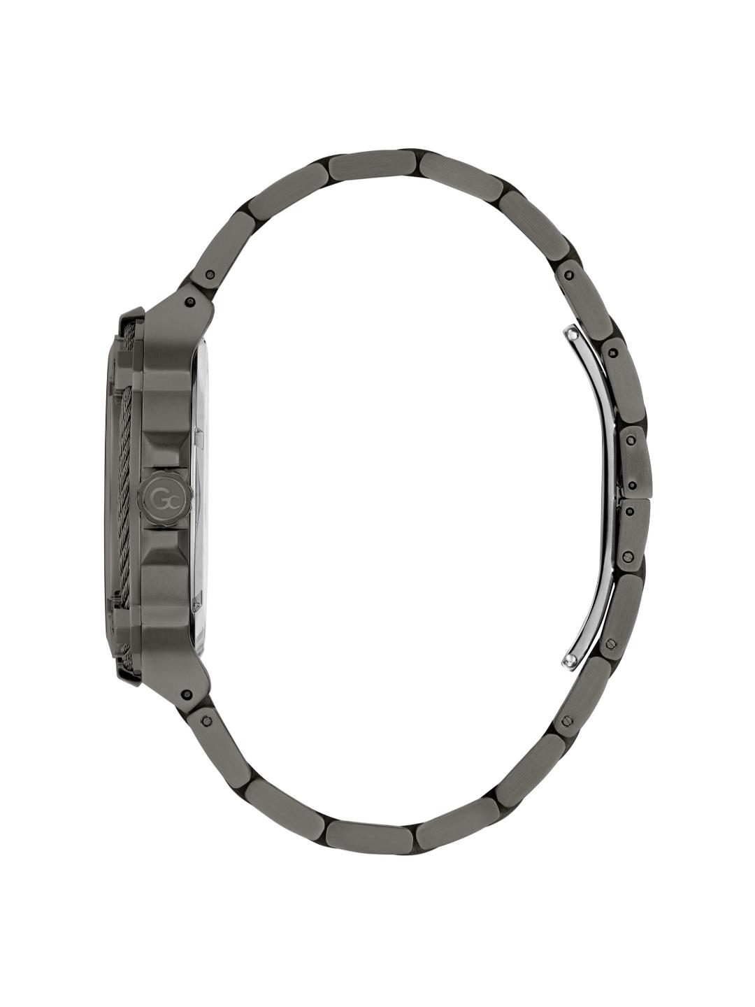 Guess Collection Sportchic 42 mm Grey Dial Men Chrono Watch Y24023G5M