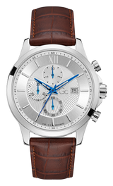 Guess Collection 44 mm Gents Wrist Watch Silver Y27002G1Mf