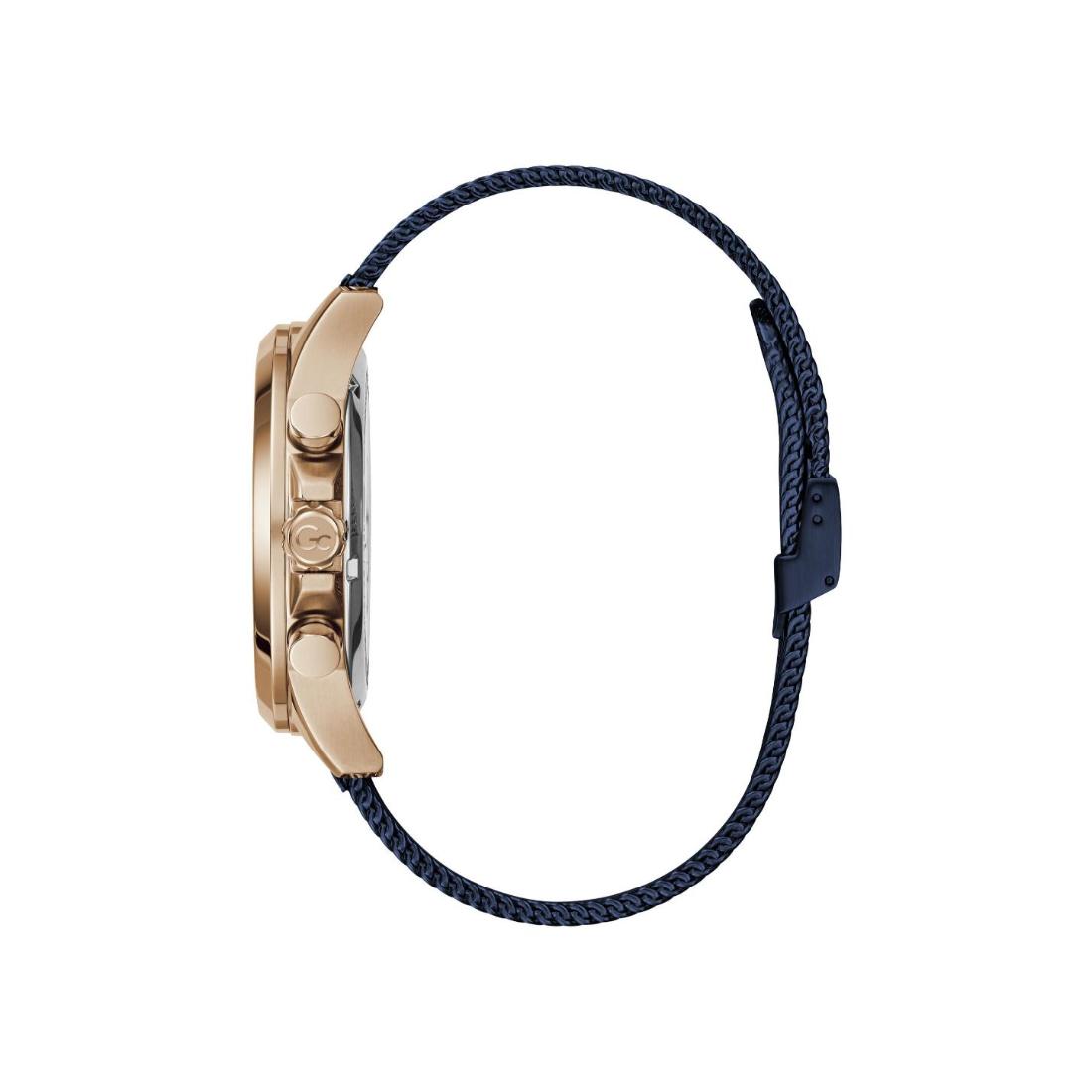 Guess Collection Men Blue Dial 44 mm Analog Watch Y27003G7MF
