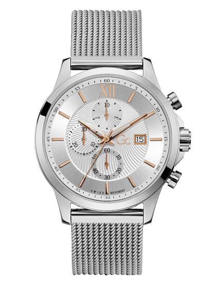 GC Men Silver Wrist Watch - Y27004G1MF