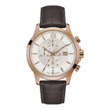 Guess Collection Off white Dial Chrono 44 mm Men's Watch Y27011G1MF