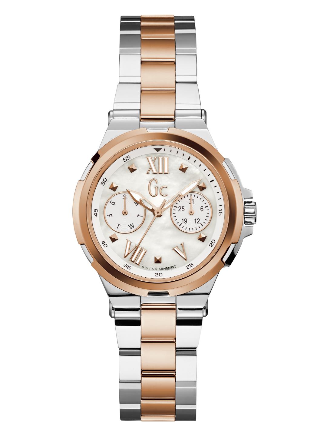 Guess Collection 34 mm Ladies Wrist Watch White Y29002L1
