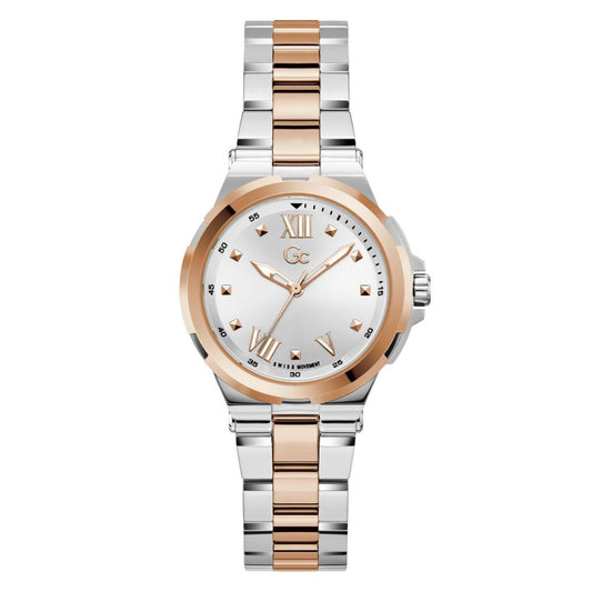 GC Gdr Structura White Round Dial Analog Women Watch - Y29004L1MM